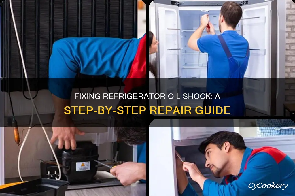 how to repair oil shock on refrigerator