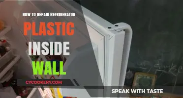 Easy DIY Guide to Repairing Your Refrigerator's Plastic Interior Wall