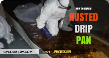 Repairing Rusted Drip Pan: DIY Guide