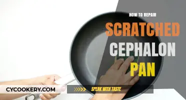 Repairing Scratched Cookware: Restoring Your Cephalon Pan