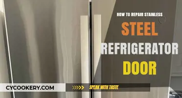Easy Steps to Repair Your Stainless Steel Refrigerator Door
