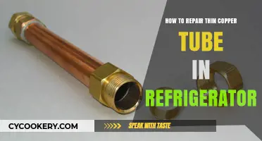 DIY Guide: Repairing Thin Copper Tubes in Your Refrigerator