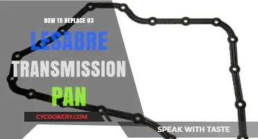 Replacing 03 Lesabre Transmission Pan: Step-by-Step Guide