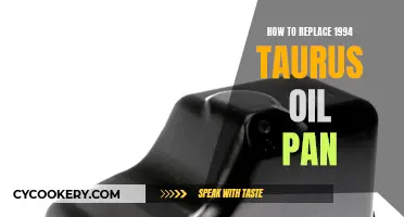 Replacing Oil Pan on a 1994 Taurus: Step-by-Step Guide