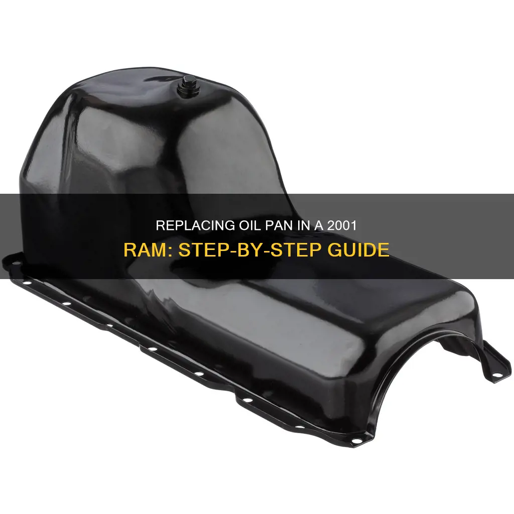 how to replace 2001 ram oil pan