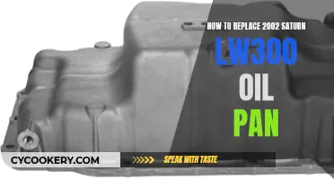 Replacing Oil Pan on Saturn LW300: Step-by-Step Guide