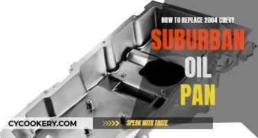 Replacing Oil Pan on 2004 Chevy Suburban: Step-by-Step Guide