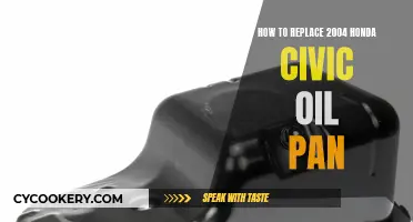 Replacing the Oil Pan in a 2004 Honda Civic: Step-by-Step Guide