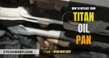 Replacing the Oil Pan on a 2008 Titan: Step-by-Step Guide