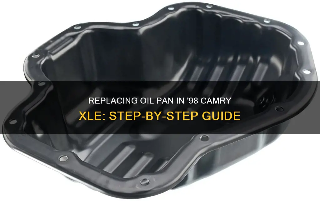 how to replace a 98 camry xle oil pan