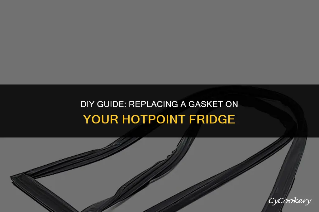 how to replace a gasket on a hotpoint refrigerator