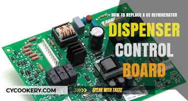 DIY Guide: Replacing Your GE Refrigerator Dispenser Control Board