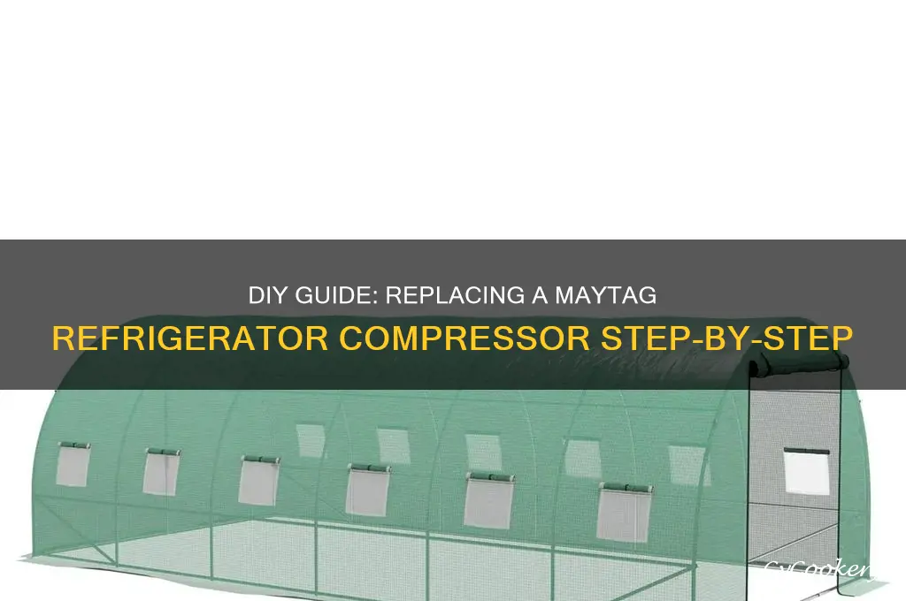 how to replace a maytag refrigerator compressor