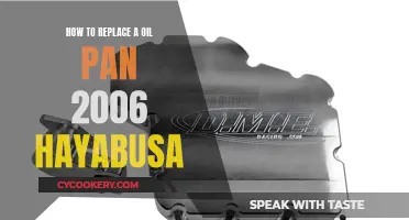 Replacing Oil Pan on a 2006 Hayabusa: Step-by-Step Guide