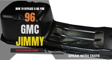 GMC Jimmy Oil Pan Replacement: A Step-by-Step Guide