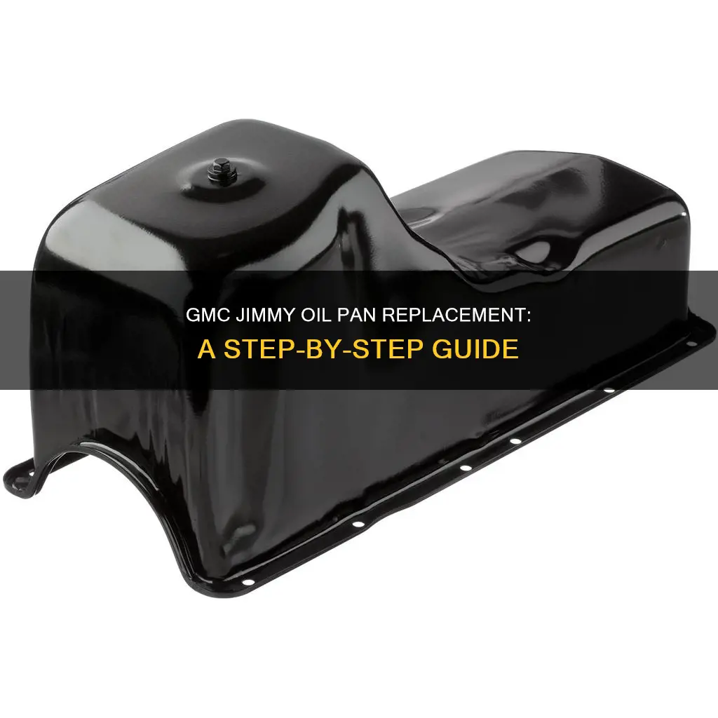 how to replace a oil pan 96 gmc jimmy