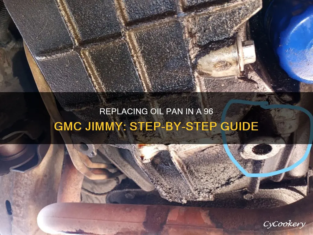 how to replace a oil pan 96 gmc jimmy