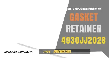 DIY Guide: Replacing Your Refrigerator Gasket Retainer 4930JJ2028B
