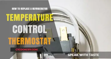 DIY Guide: Replacing Your Refrigerator's Temperature Control Thermostat