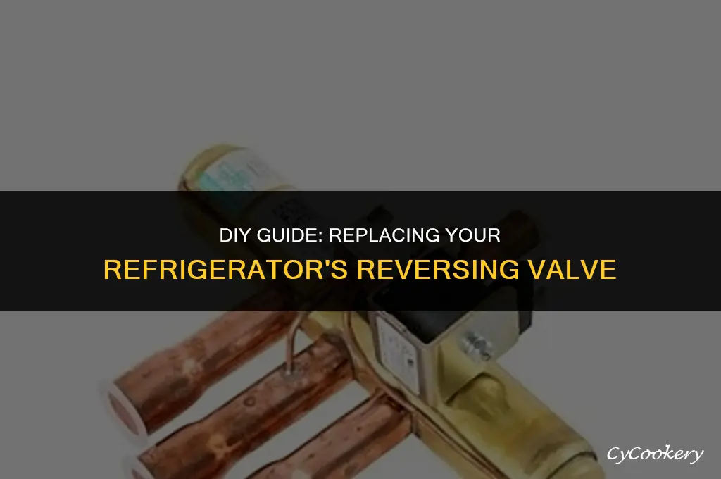 how to replace a reversing valve on a refrigerator
