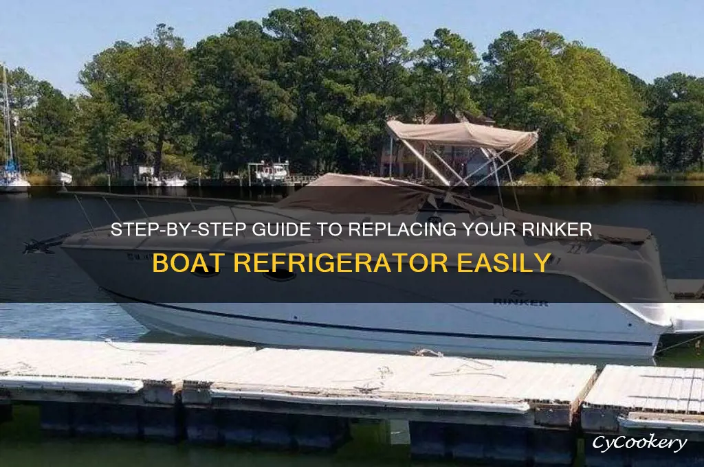 how to replace a rinker boat refrigerator
