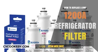 Easy Steps to Replace Your RWF 1200A Refrigerator Filter