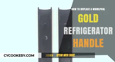 DIY Guide: Replacing Your Whirlpool Gold Refrigerator Handle