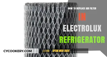 Effortless Air Filter Replacement in Your Electrolux Fridge