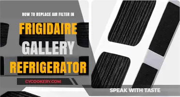 Effortless Air Filter Replacement in Frigidaire Gallery Refrigerators