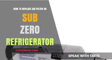 Effortless Air Filter Replacement for Sub-Zero Refrigerators: A Guide