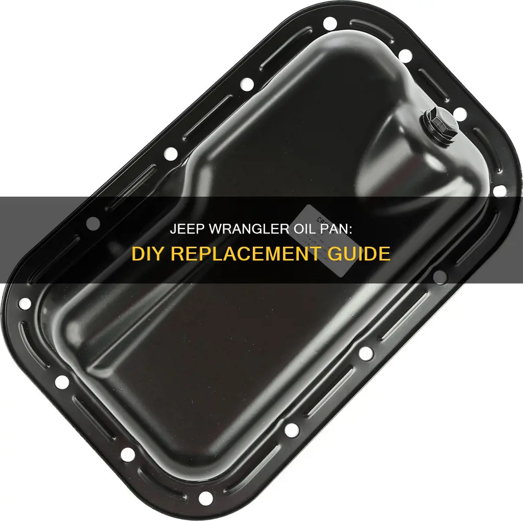 how to replace an oil pan on a jeep wrangler