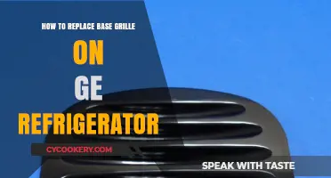 DIY Guide: Replacing the Base Grille on Your GE Refrigerator