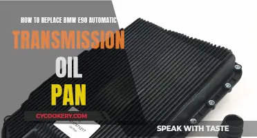 Replacing BMW E90 Auto Transmission Oil Pan: Step-by-Step Guide