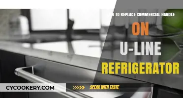 DIY Guide: Replacing Commercial Handles on U-Line Refrigerators