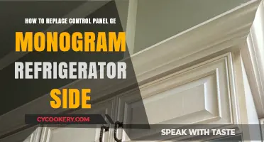 DIY Guide: Replacing the Control Panel on Your GE Monogram Fridge Side
