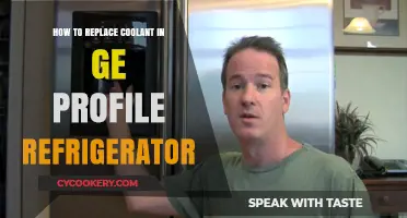Chill Maintenance: Guide to Replacing Coolant in GE Profile Refrigerators