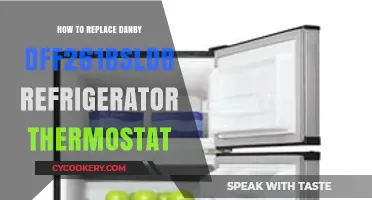 Step-by-Step Guide to Replacing Your Danby DFF261BSLDB Fridge Thermostat