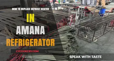 DIY Guide: Replacing the Defrost Heater in Your Amana Refrigerator