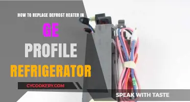 DIY Guide: Replacing the Defrost Heater in Your GE Profile Fridge