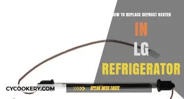 DIY Guide: Replacing the Defrost Heater in Your LG Fridge