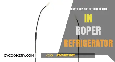 DIY Guide: Replacing the Defrost Heater in Your Roper Refrigerator