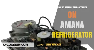 DIY Guide: Replacing the Defrost Timer on Your Amana Fridge