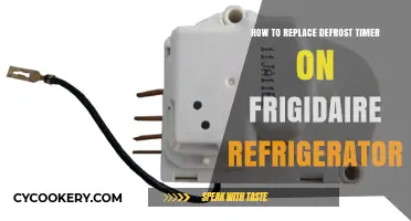 DIY Guide: Replacing the Defrost Timer on Your Frigidaire Fridge