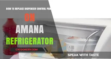 DIY Guide: Replacing the Dispenser Control Panel on Your Amana Fridge