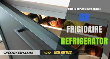 Easy Guide to Replacing Your Frigidaire Refrigerator Door Handle