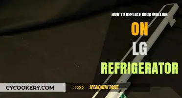 DIY Guide: Replacing Door Mullion on LG Refrigerator