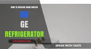 DIY Guide: Replacing the Door Switch on Your GE Refrigerator