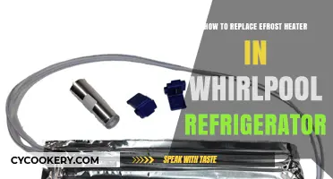 DIY Guide: Replacing the E-Frost Heater in Your Whirlpool Fridge
