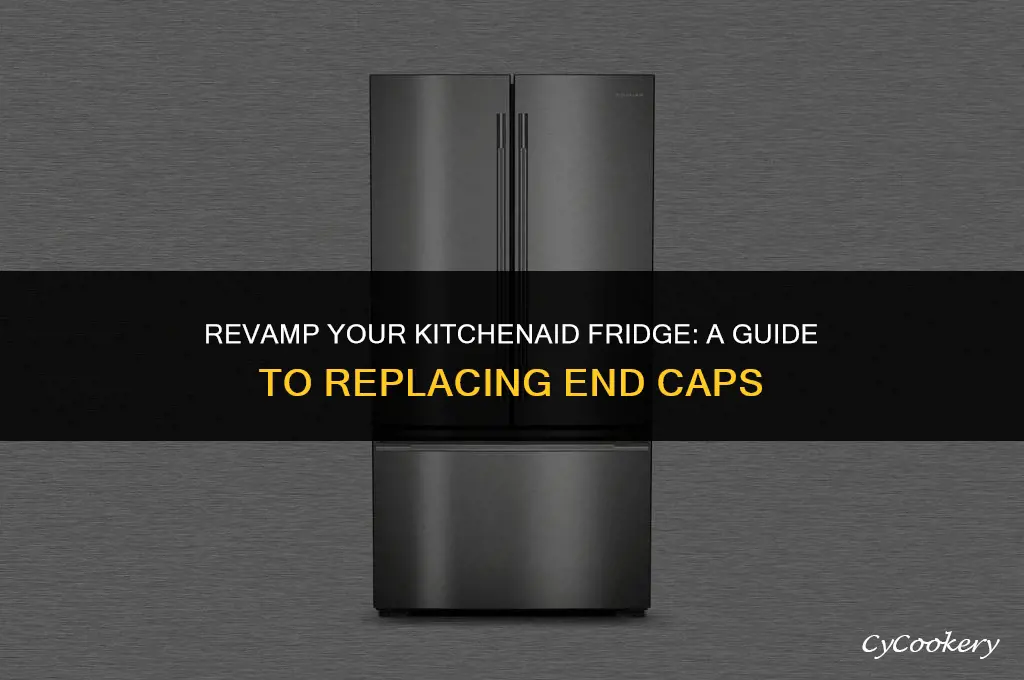 how to replace endcap in kitchen kitchenaid refrigerator