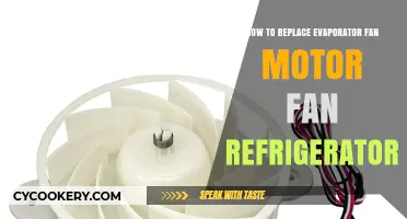 DIY Guide: Replacing Your Refrigerator's Evaporator Fan Motor